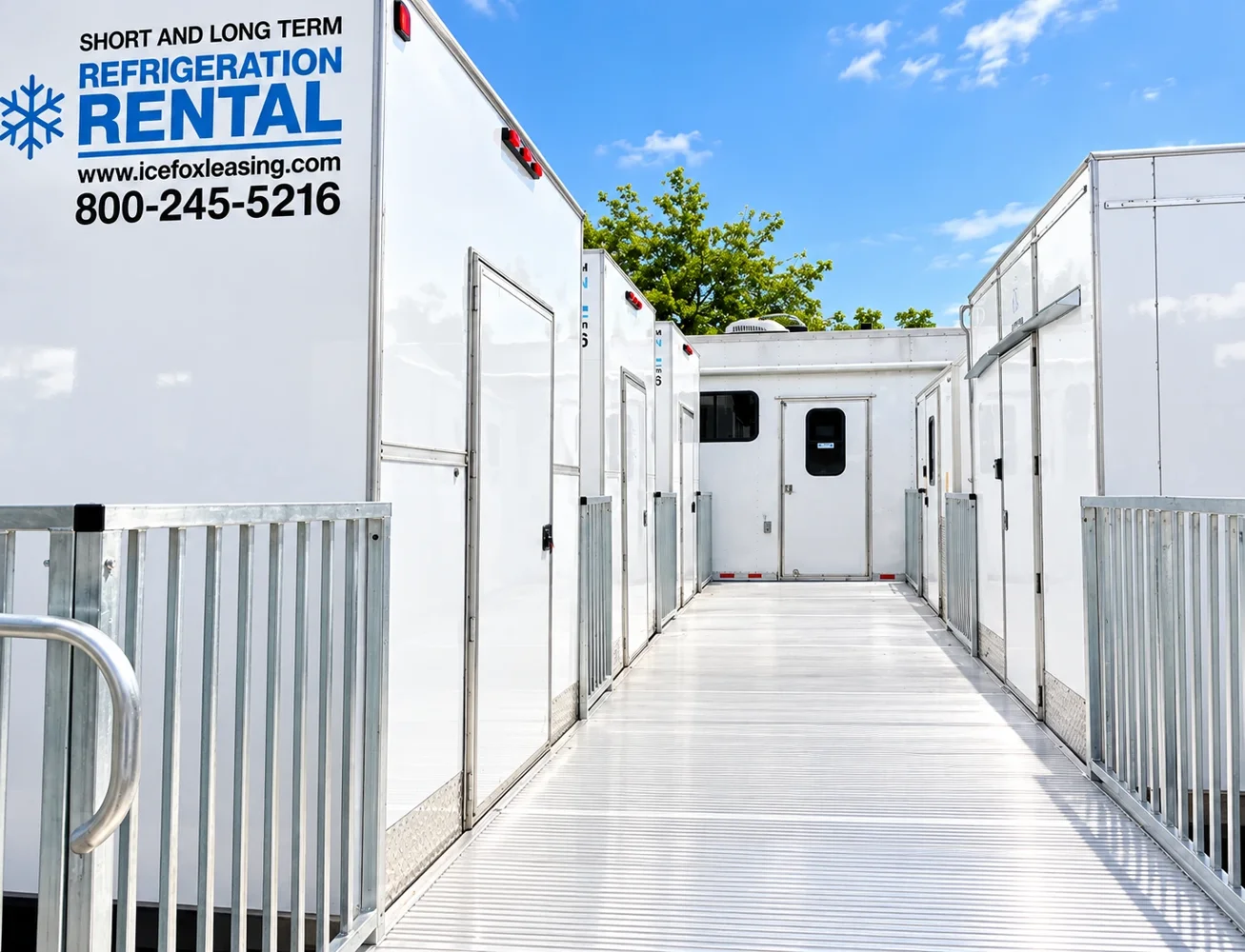 refrigeration trailer rental exterior